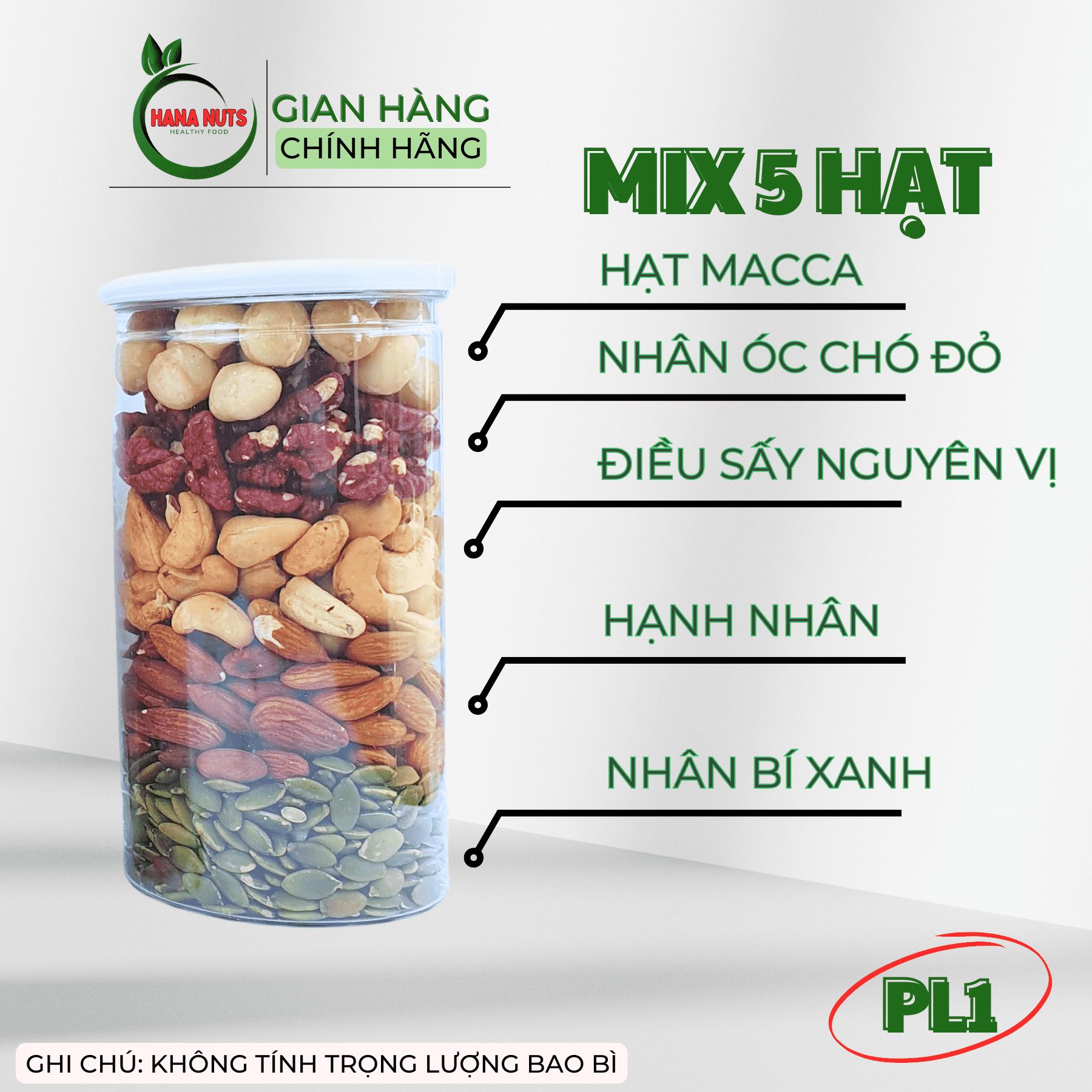 Mix hạt dinh dưỡng (500g) Mix hạt dinh dưỡng (500g) - Ảnh 5