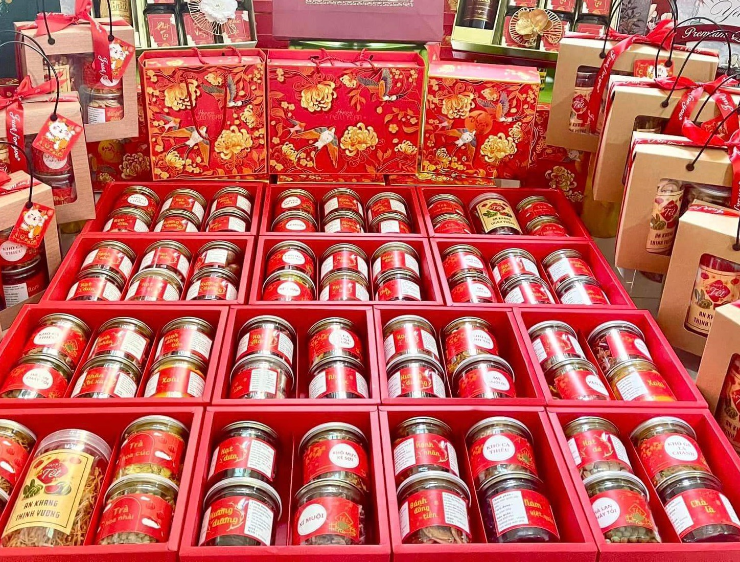 Set quà hạt dinh dưỡng giá tận xưởng Set quà hạt dinh dưỡng