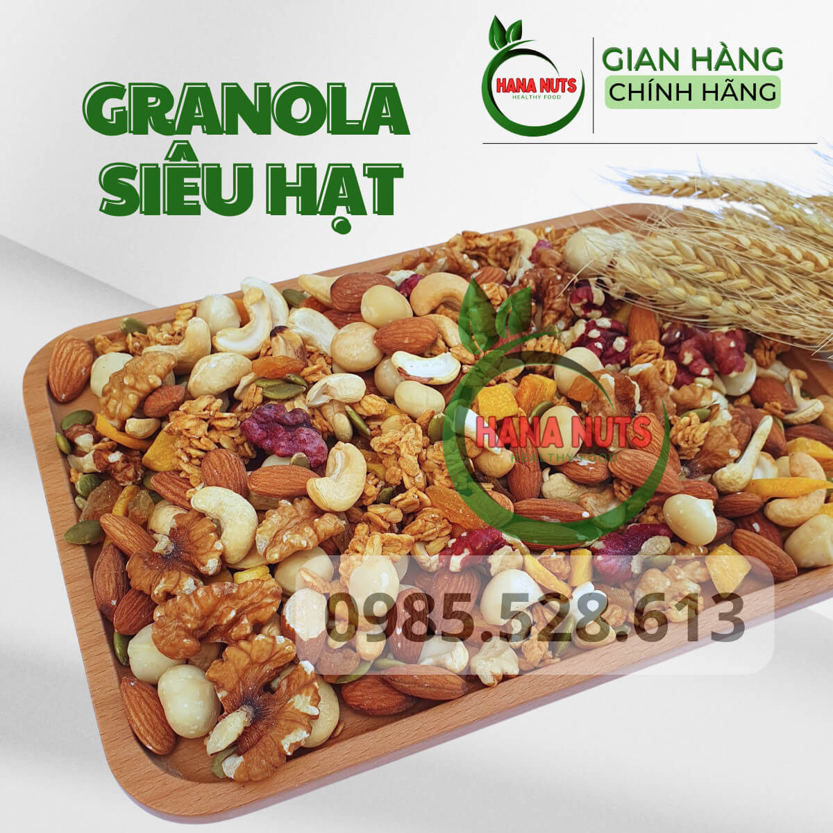 Granola siêu hạt (500g) Granola siêu hạt (500g) - Ảnh 3