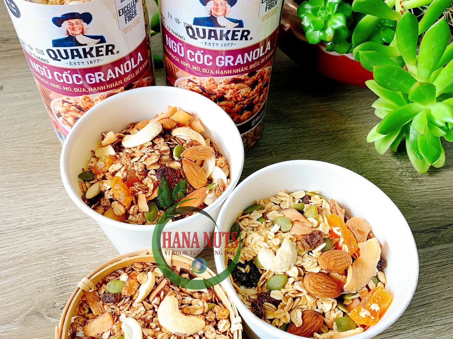 Ngũ cốc granola siêu hạt
