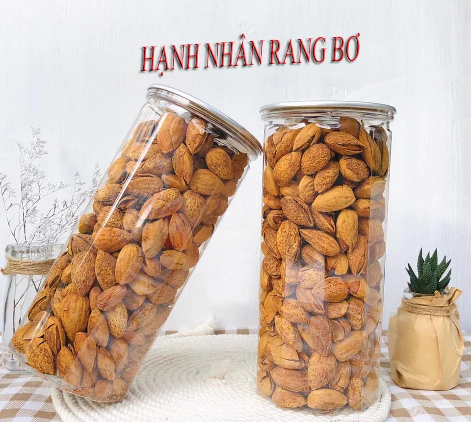 Hạt hạnh nhân rang bơ